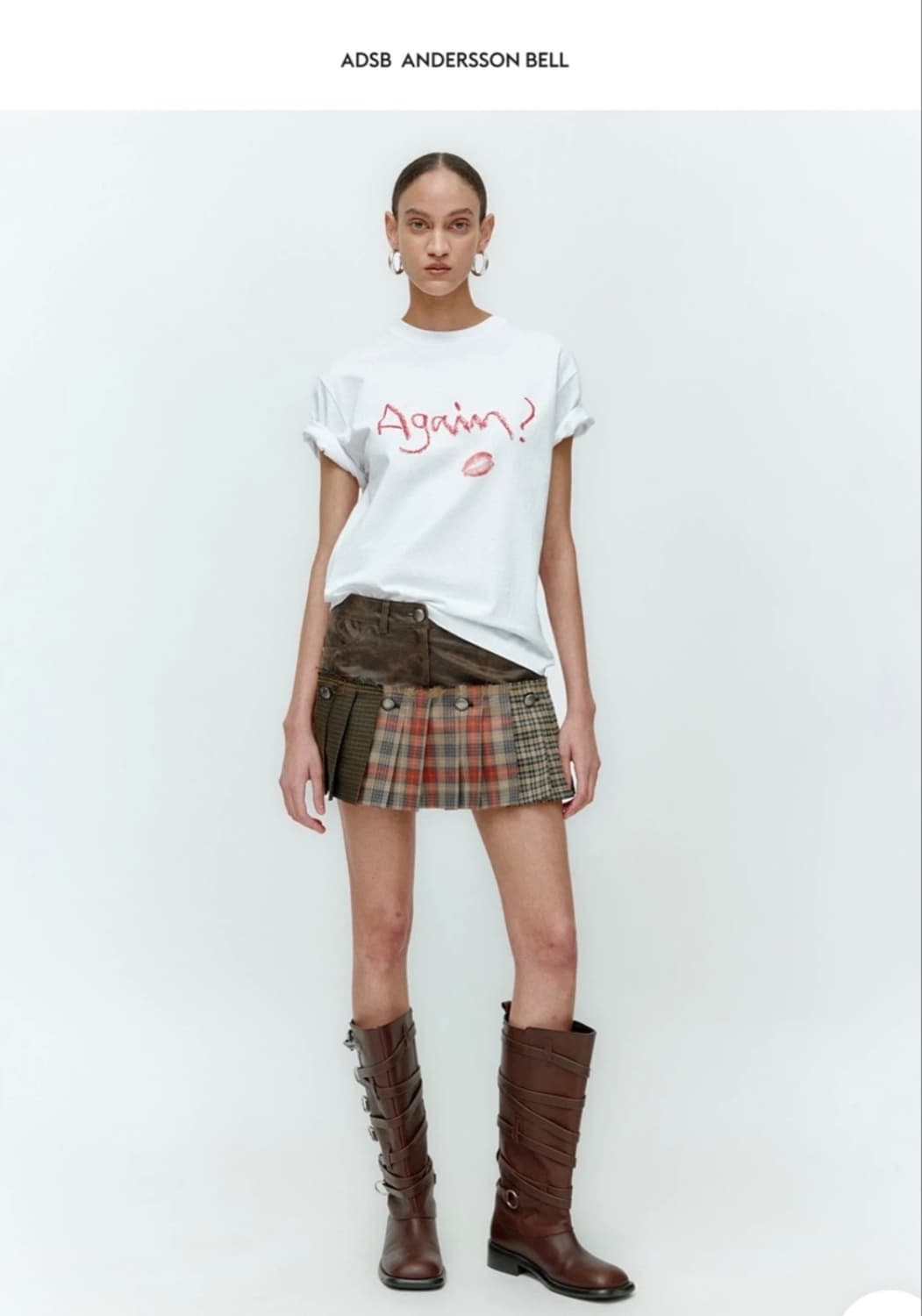 앤더슨벨_ (ESSENTIAL) UNISEX AGAIN LIP T-SHI 상품이미지4
