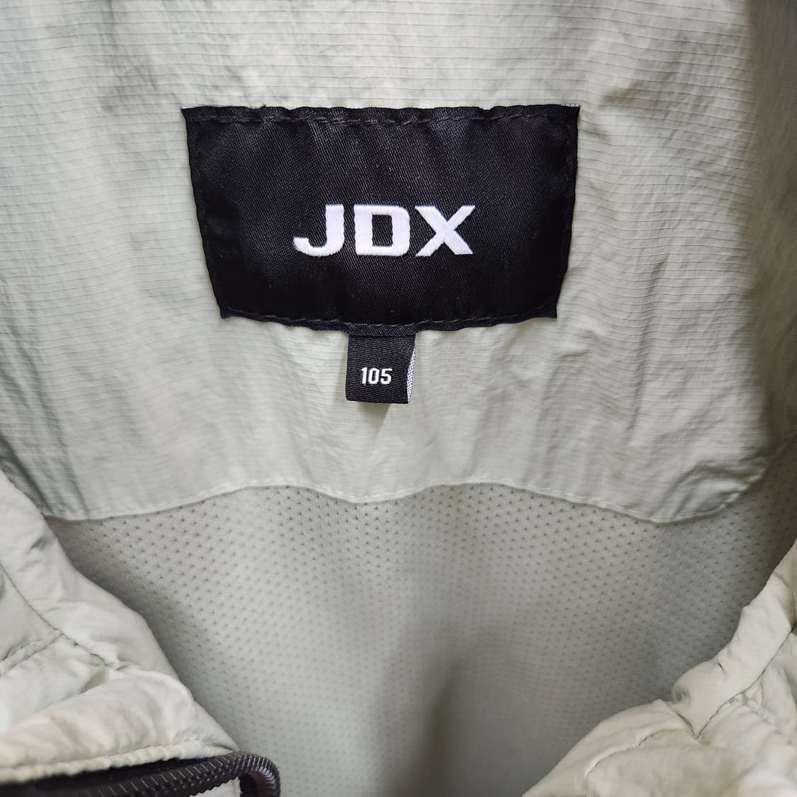 JDX 로고 집업 바람막이(나일론) L~XL 상품이미지6