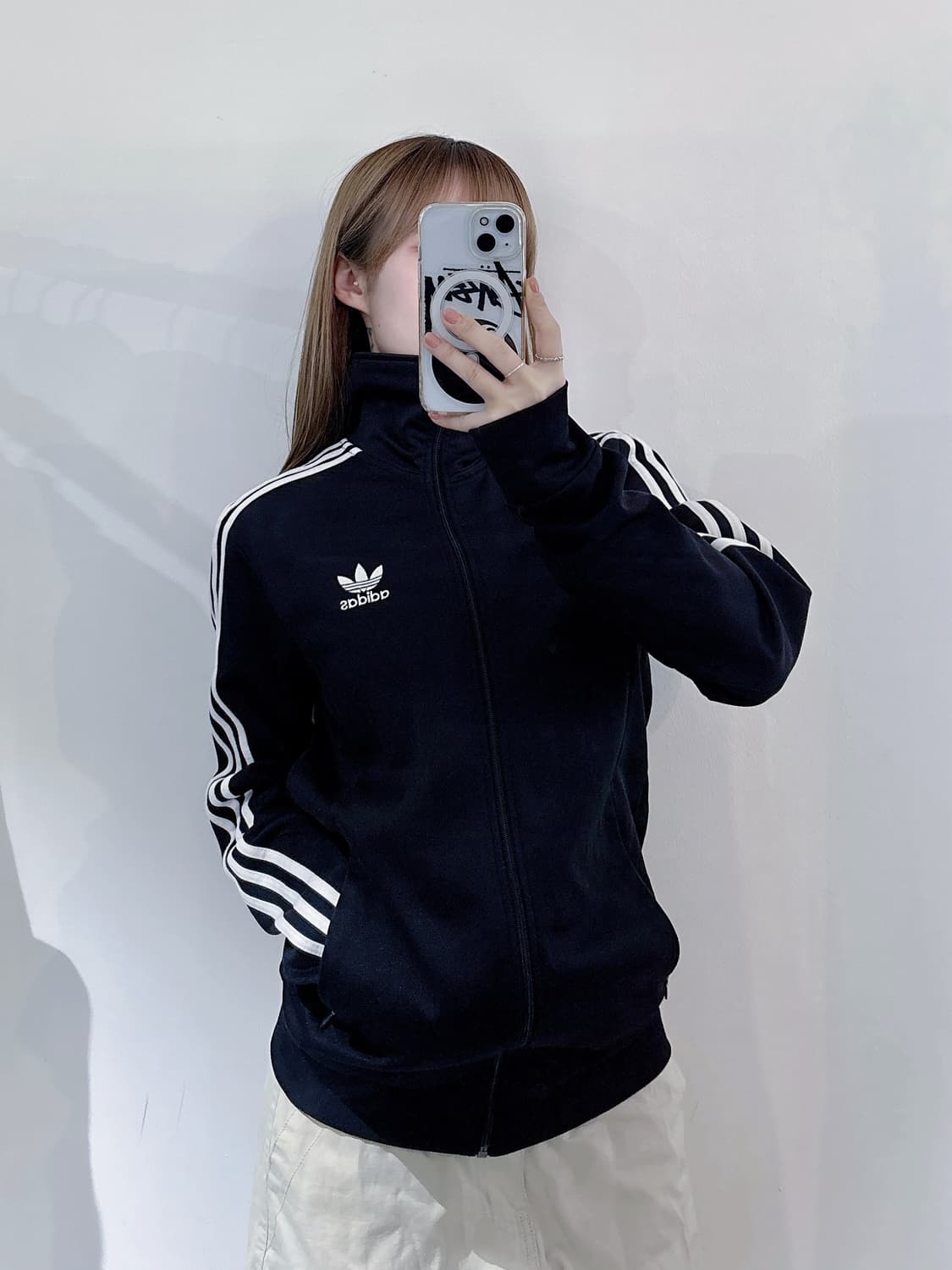 아디다스 유로파 블랙 삼선 트랙탑 상품이미지1