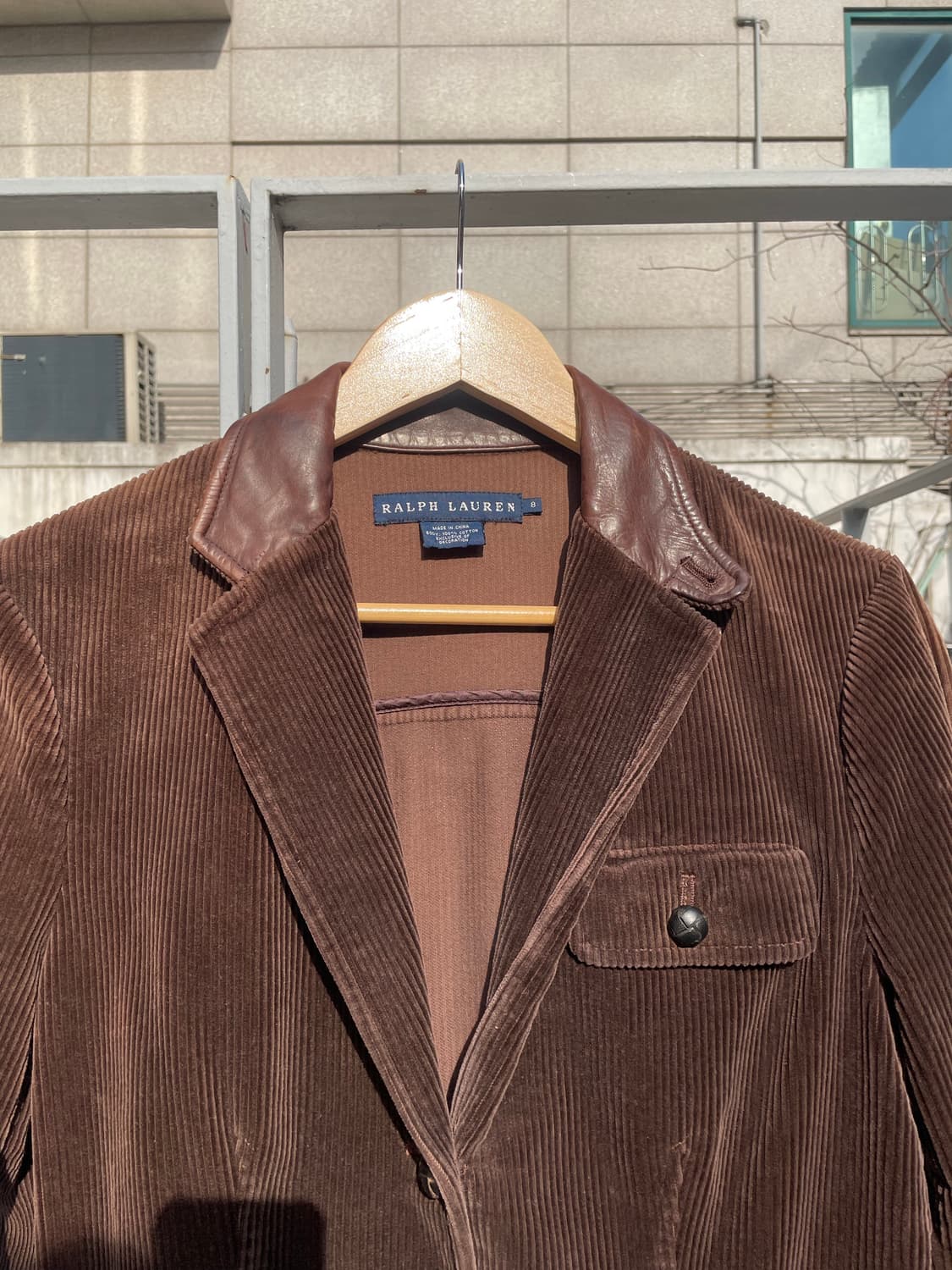 폴로 랄프로렌 코듀로이 웨스턴 벨티드 블레이저 상품이미지2