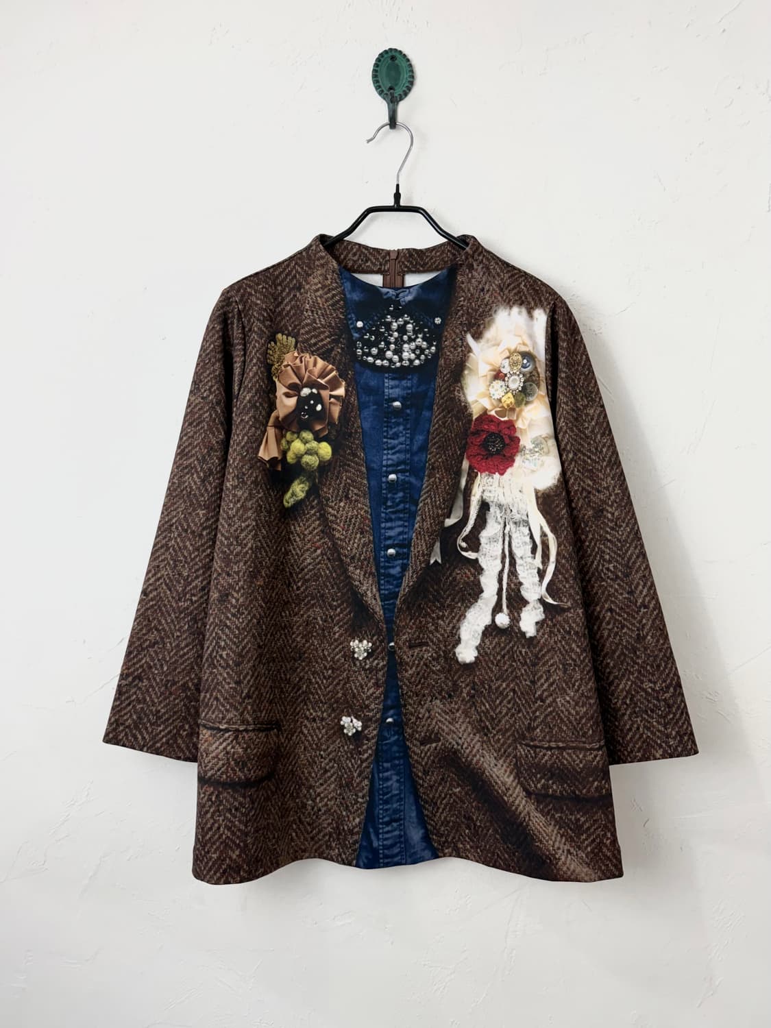 JPN 빈티지 트롱프뢰유 블라우스 (MADE IN JAPAN) 상품이미지1