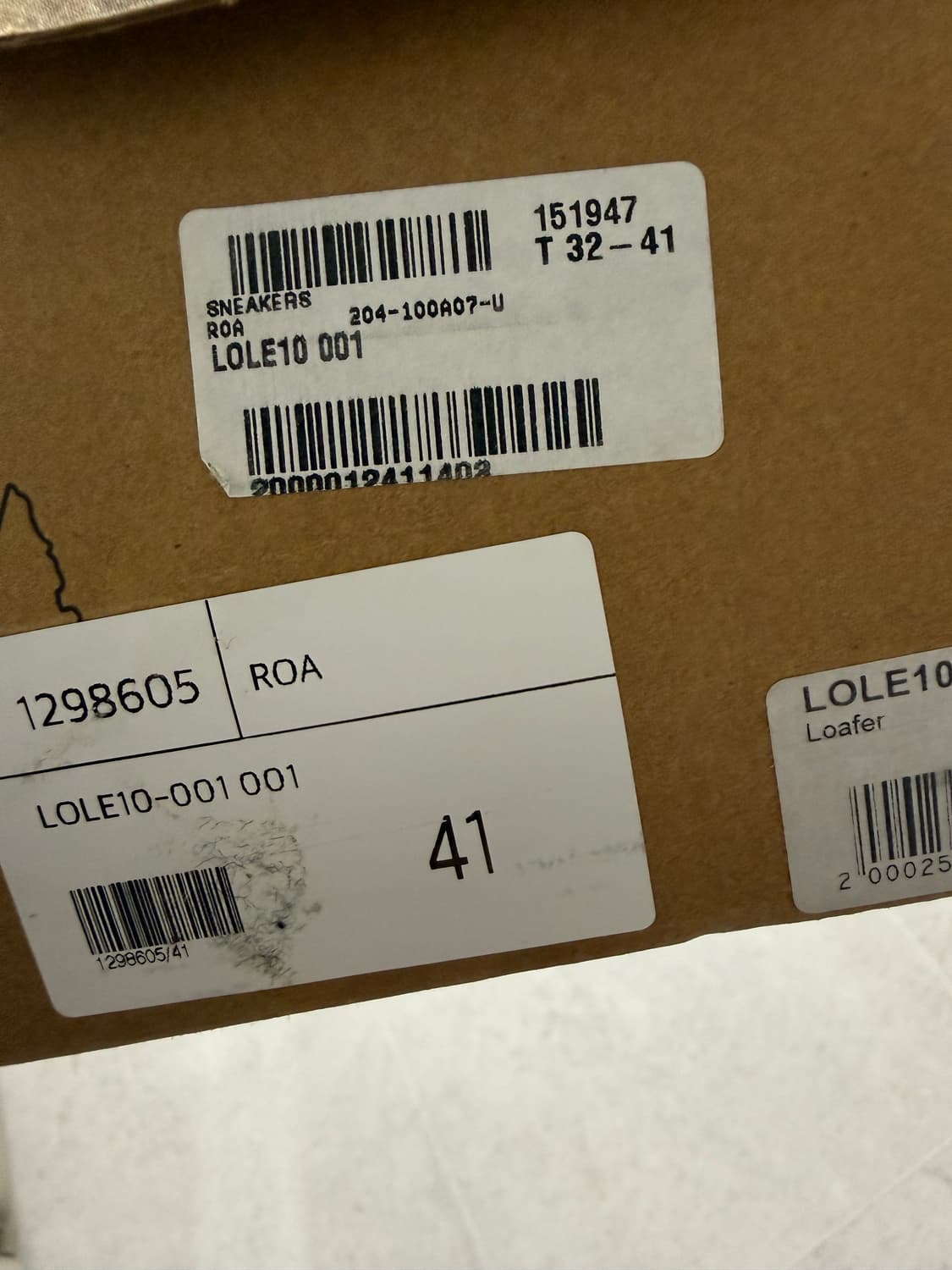 ROA 로아 로퍼 41 상품이미지2