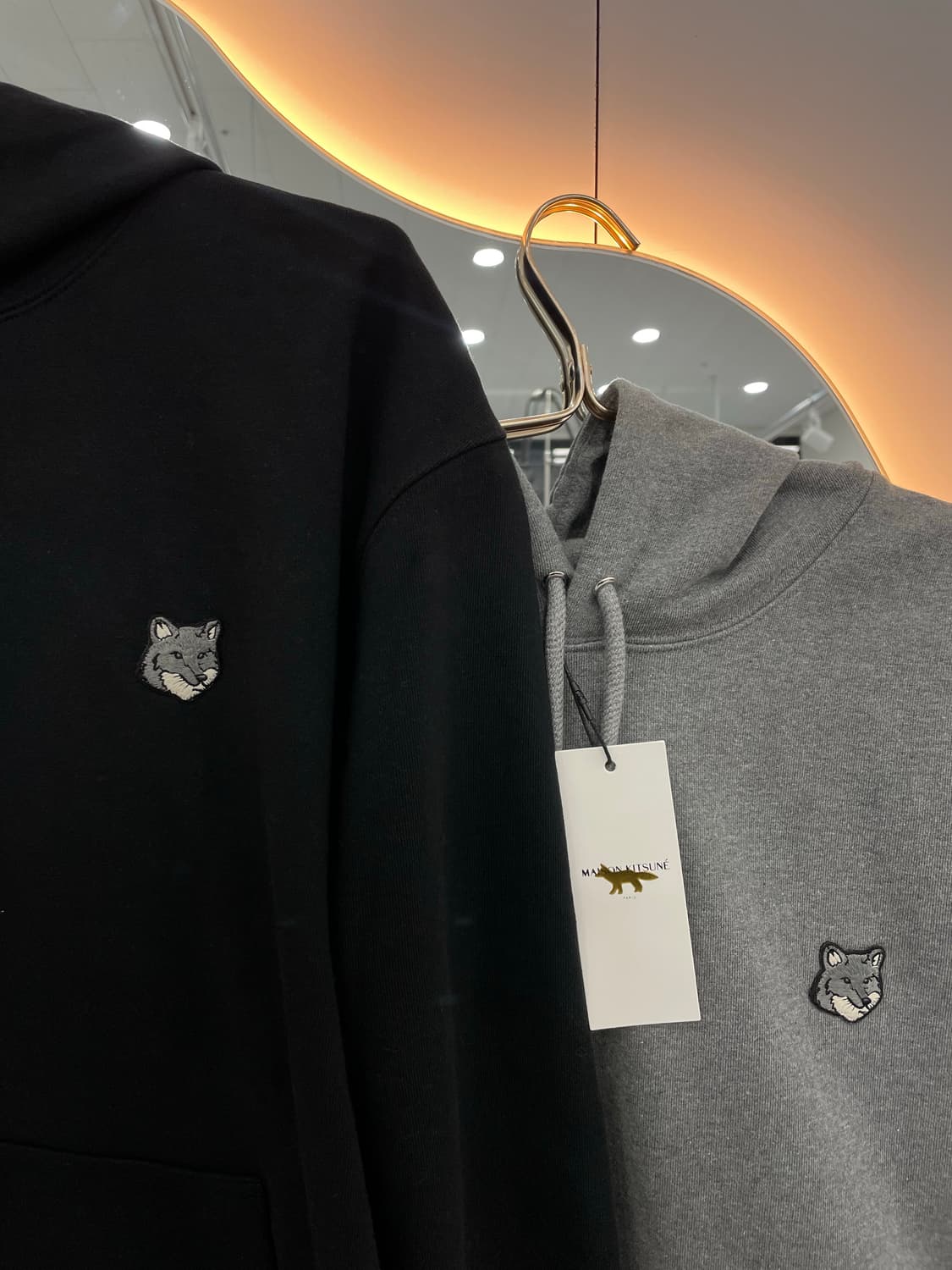 [QR인증 가능] [새상품] 메종키츠네 그레이폭스 남여공용 후드티 상품이미지2
