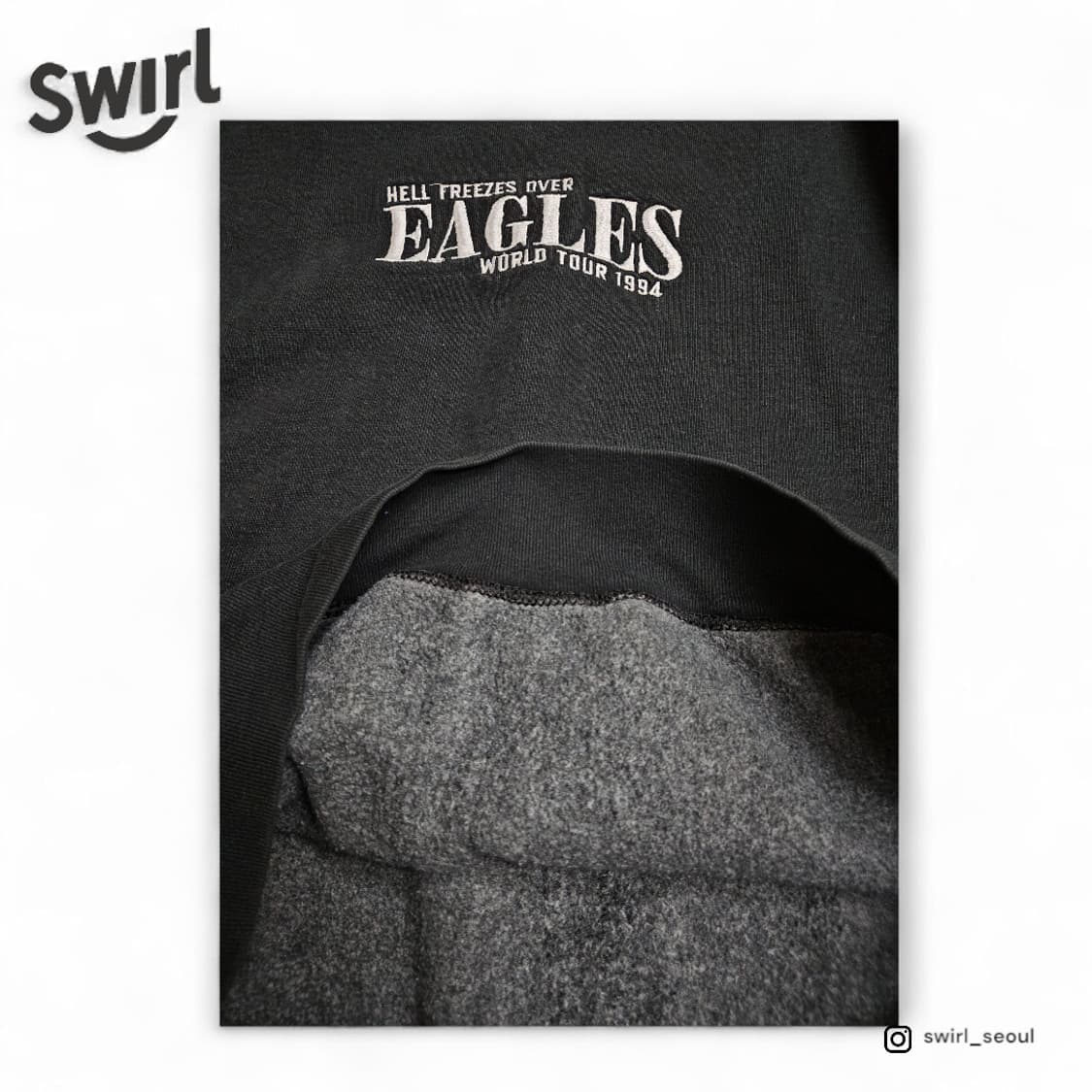 🌊 eagles 94'tour staff crew sweatshirts 상품이미지7