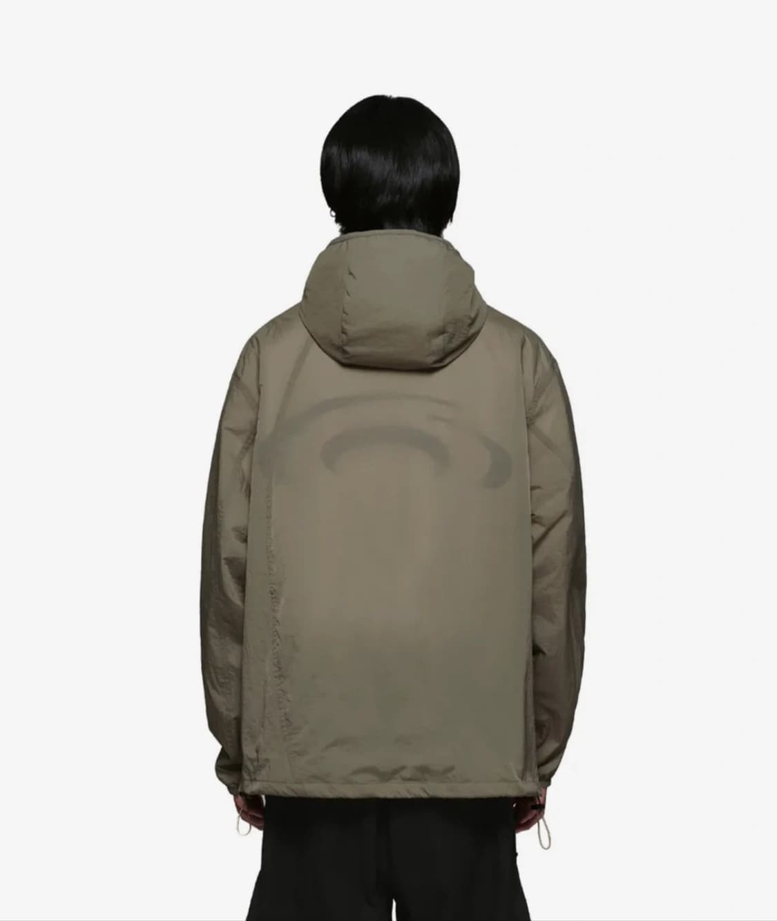 아트오브필드 백 프린트 자켓 카키브라운 남여공용 상품이미지5