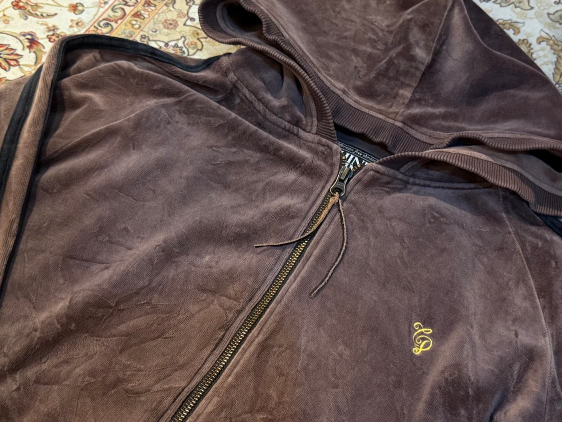 Think Pink 요세미티 벨루어 이태리 빈티지 후드집업 XL 상품이미지6