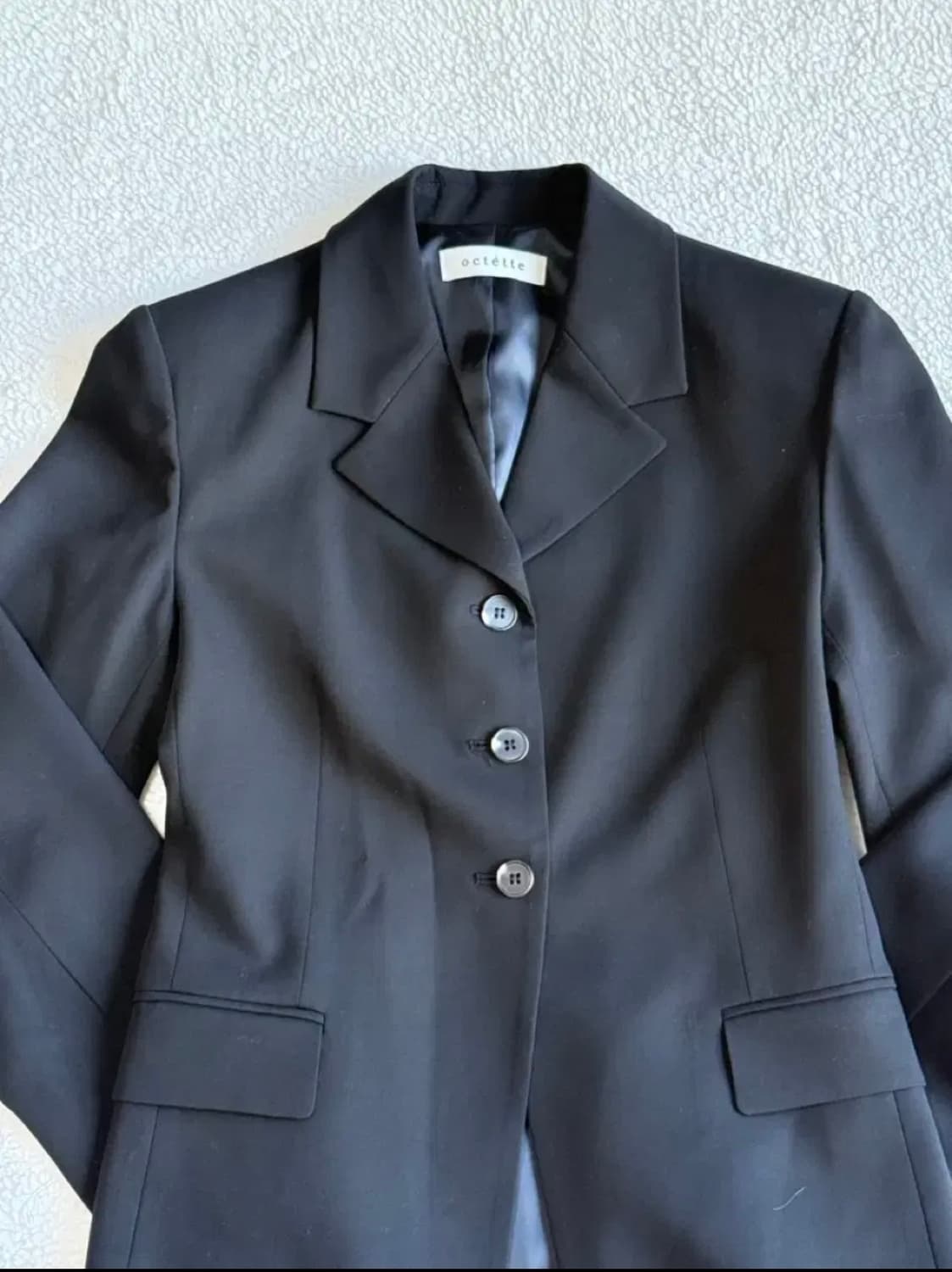 [octette] 오떼뜨 3버튼 블랙 블레이저 상품이미지3