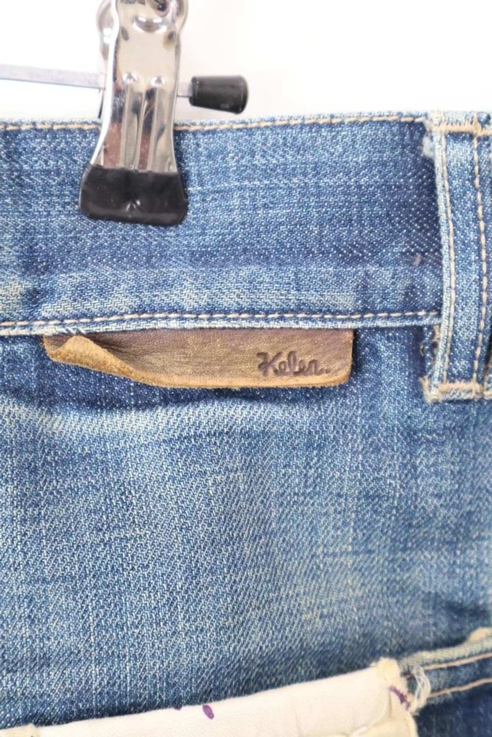 Vintage Paint Splatter Denim Jeans 상품이미지7