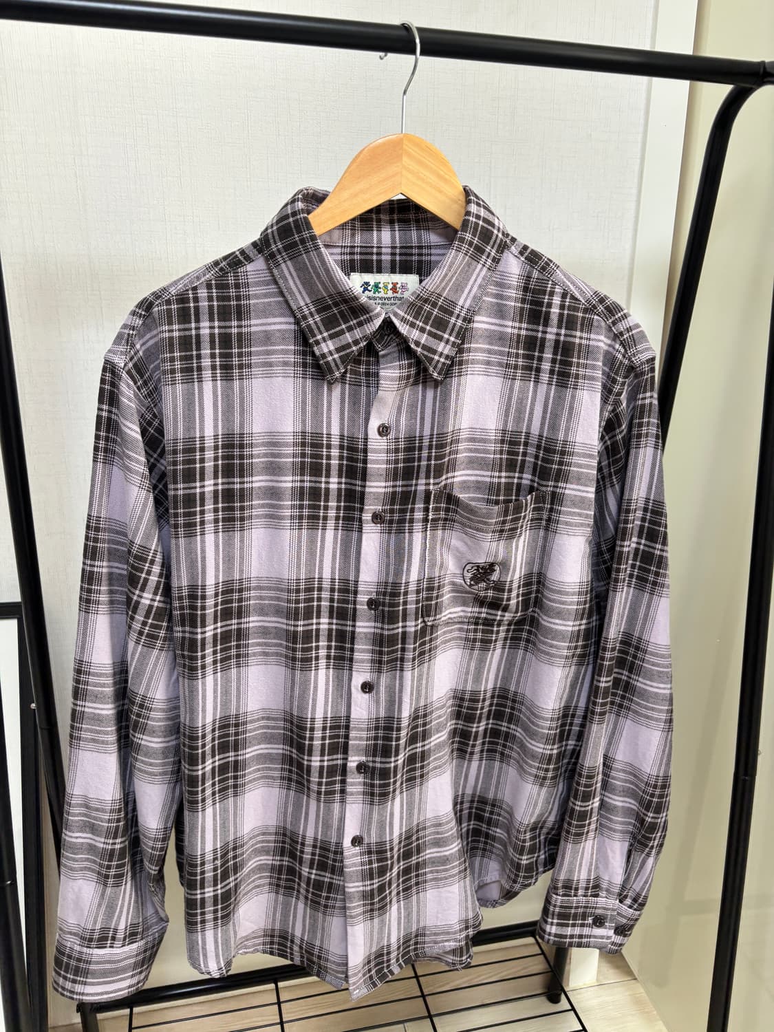 디스이즈네버댓 gd plaid shirt 상품이미지1