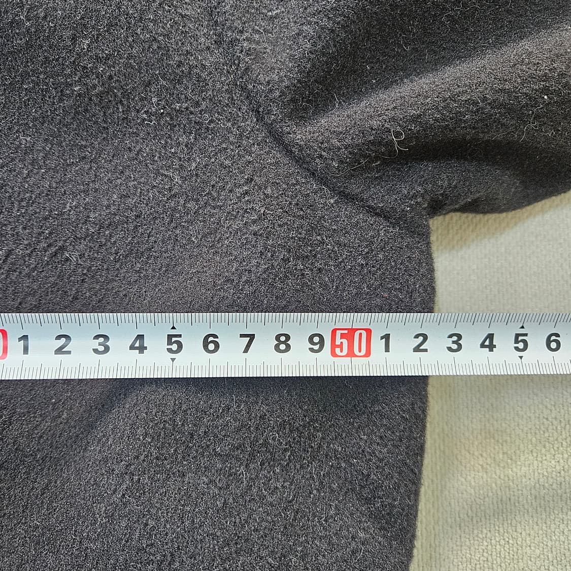 실측확인 자신 후드 하프코트 자켓 0319Y 상품이미지5