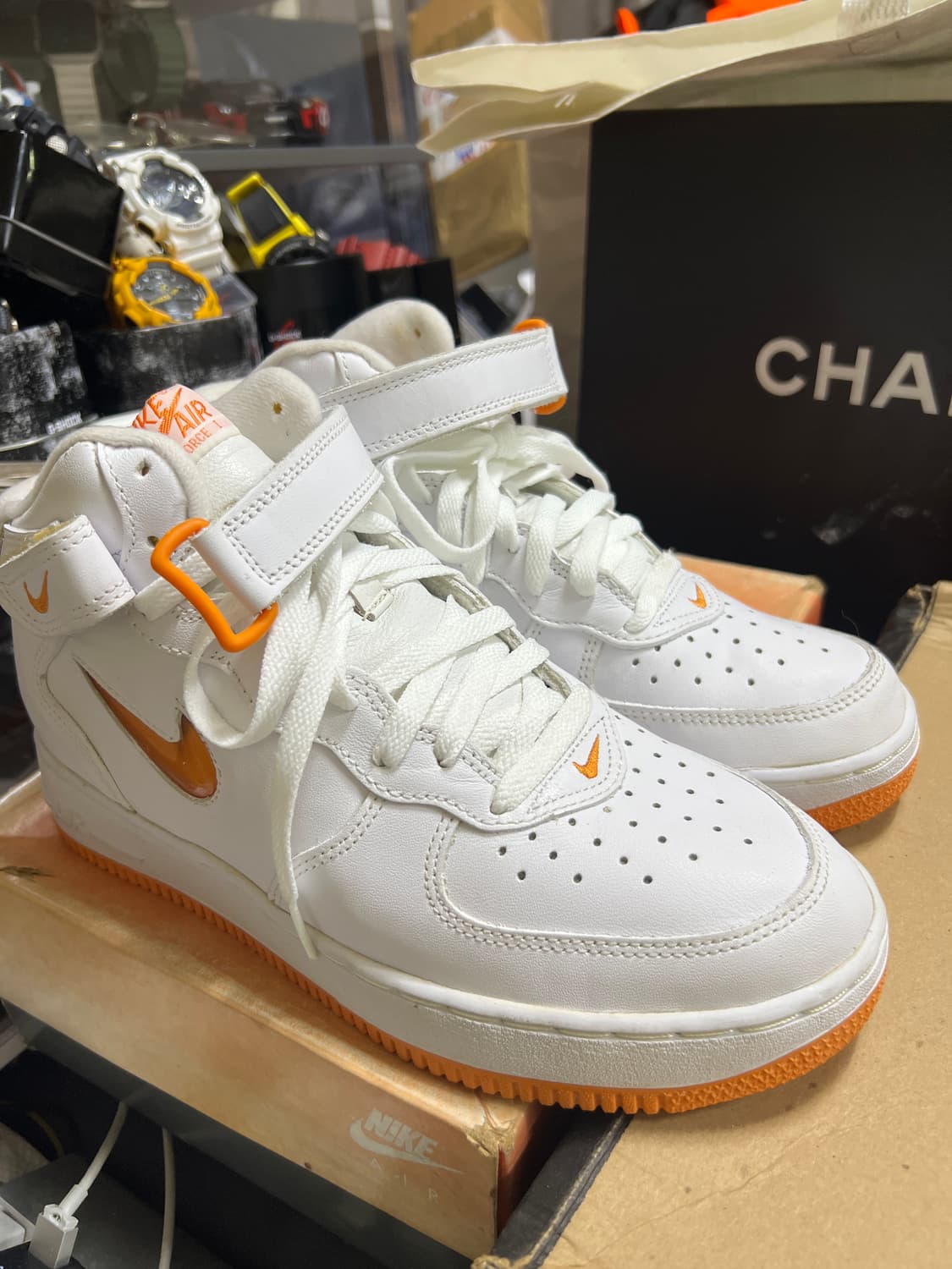 나이키 에어포스1 오렌지 주얼리 96년 상품이미지4