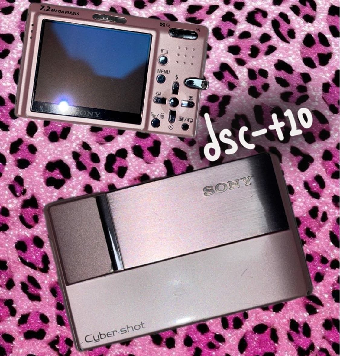 소니 사이버샷 dsc-t10 베이비 핑크 색상 디카 디지털 카메라 판매 상품이미지1