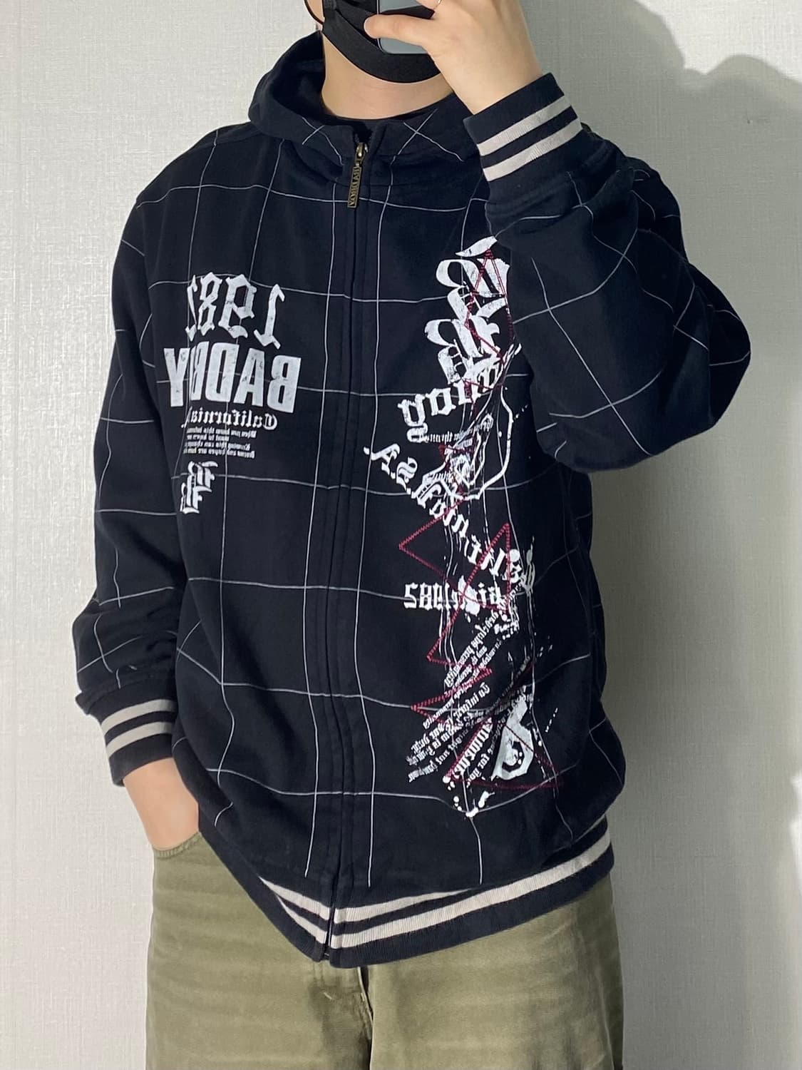[XL] 00s Bad Boy 배드보이 올드스쿨 후드집업 상품이미지9