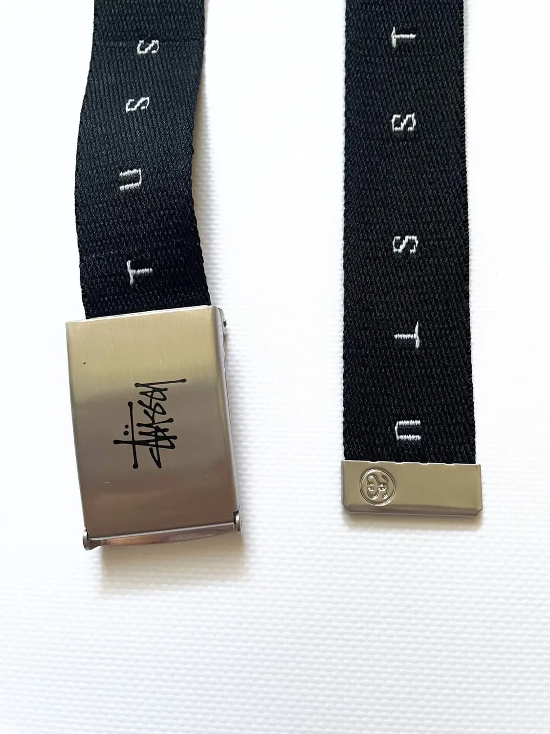 스투시 모노그램 로고 프린트 벨트 상품이미지3