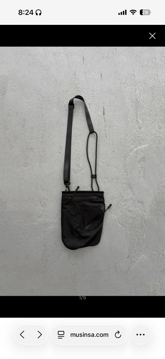 삽니다) MPa SACOCHE BAG (BLACK) 상품이미지1