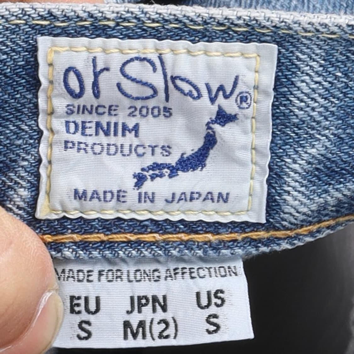 오어슬로우 Orslow Denim Pants 
 상품이미지9