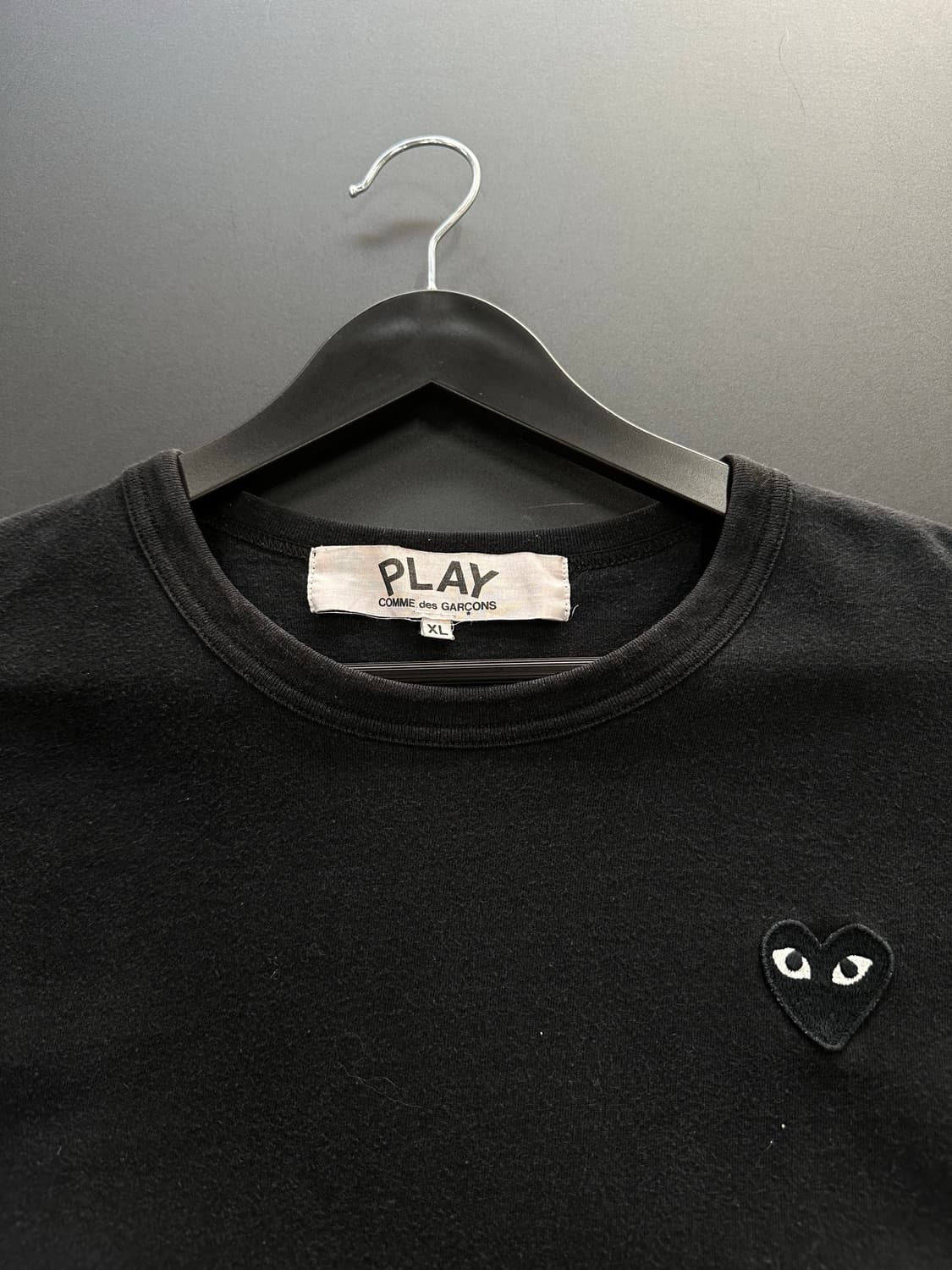 꼼데가르송 PLAY 블랙와펜 롱슬리브 상품이미지5