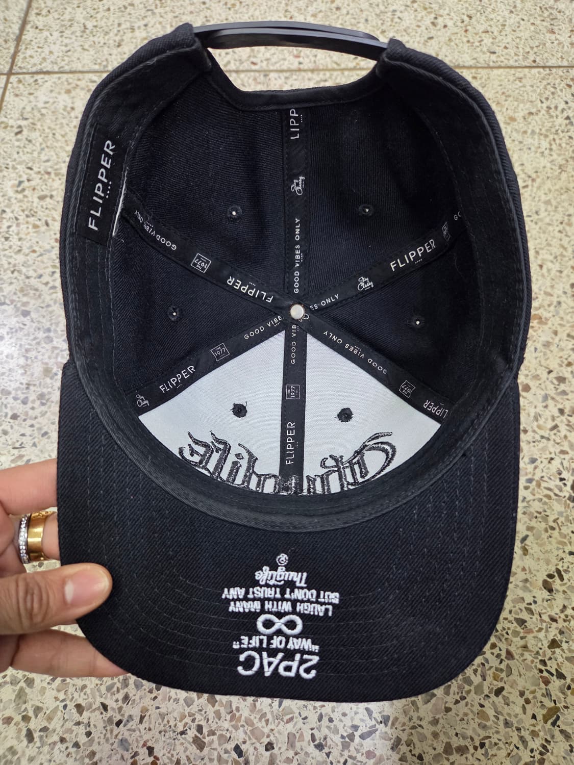 Thuglife 2pac 모자 상품이미지5