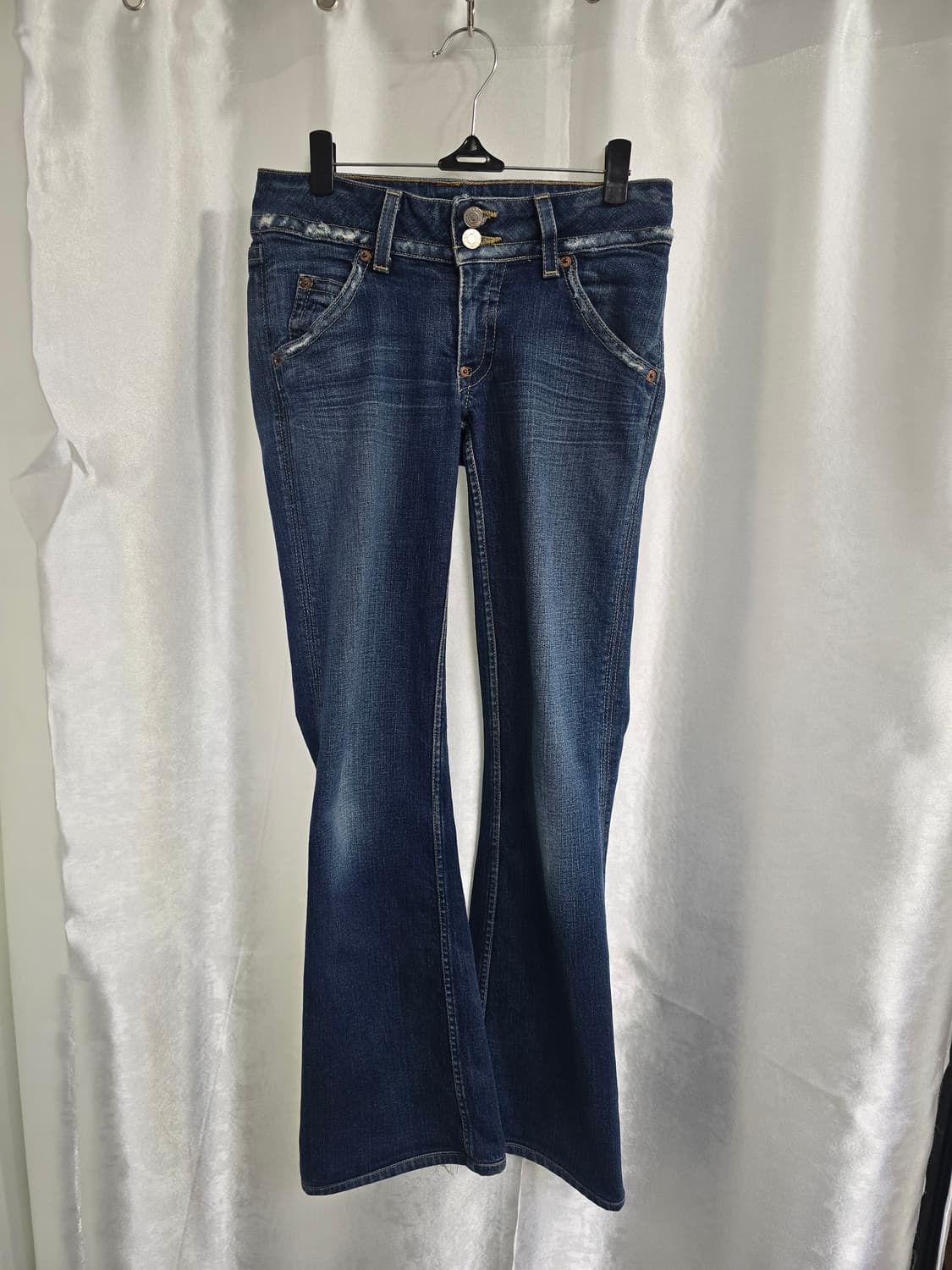 허드슨 빈티지 스타일 부츠컷 청바지 (1536) 상품이미지1