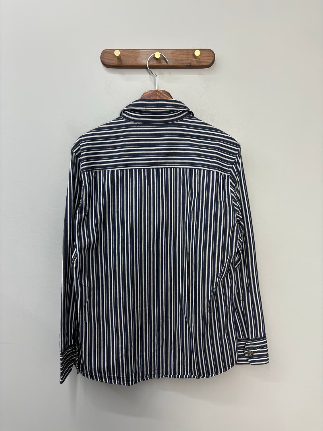 빈티지 VILLAND 스트라이프 셔츠 웨스턴 자켓 A3072 상품이미지5