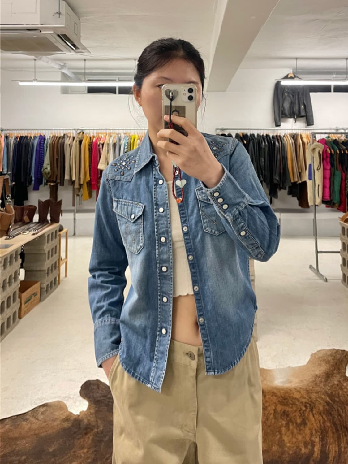 WRANGLER 잼스톤 웨스턴 셔츠 상품이미지1