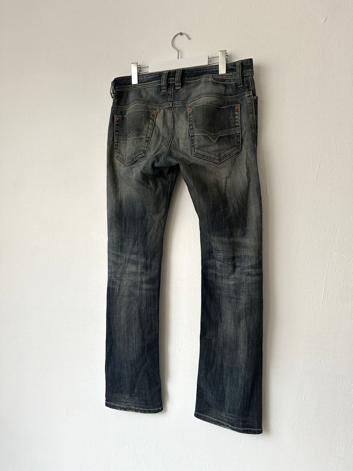 디젤 워싱 세미 슬림진 상품이미지7