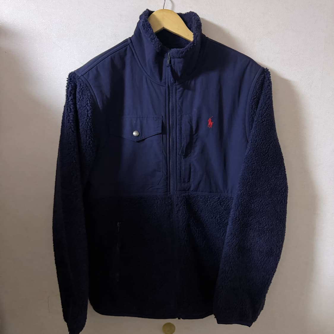 폴로 랄프로렌 플리스 집업자켓 네이비 M (남성 슬림 105정도) 상품이미지1