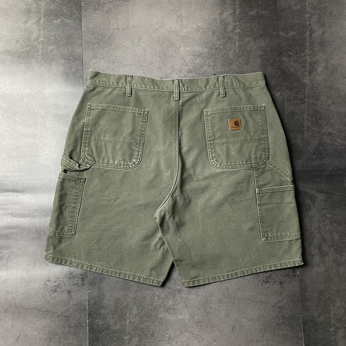 CARHARTT 칼하트B25 카키 카펜터 워크 하프팬츠 A01052 상품이미지6
