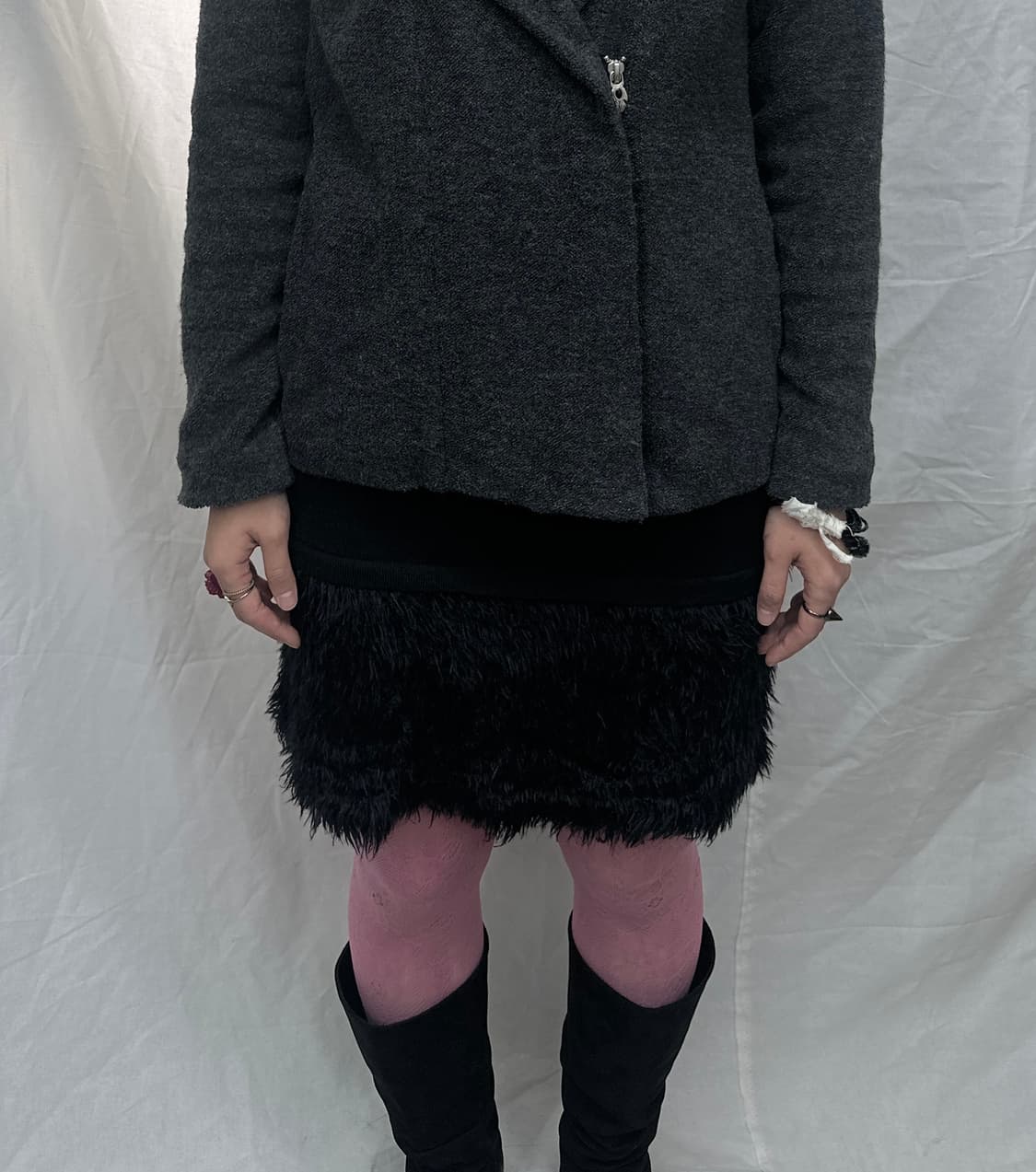 the way of chic 니트 원피스 ray beams 상품이미지1