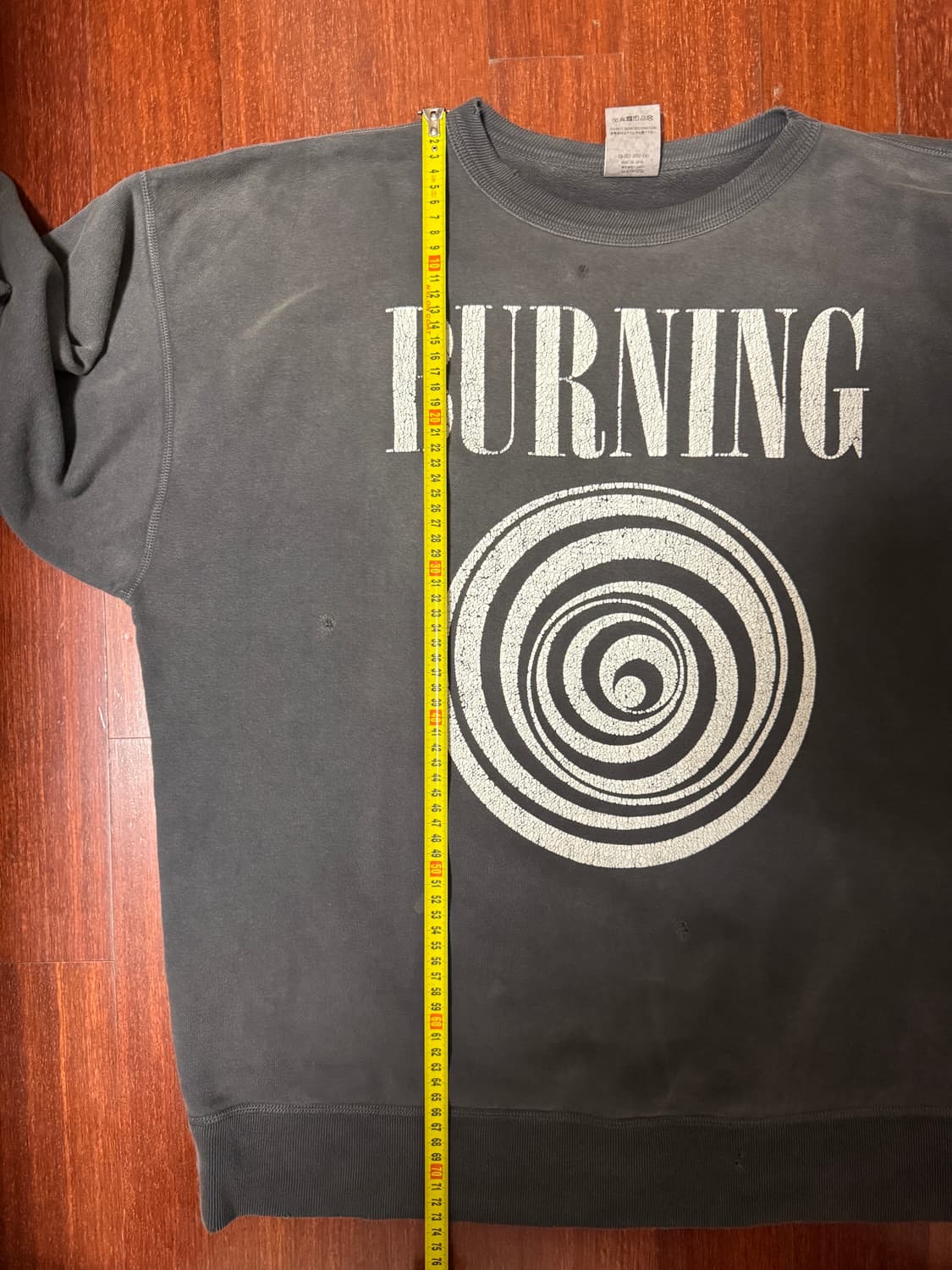 세인트 미카엘 너바나 BURNING 스웻셔츠 상품이미지8