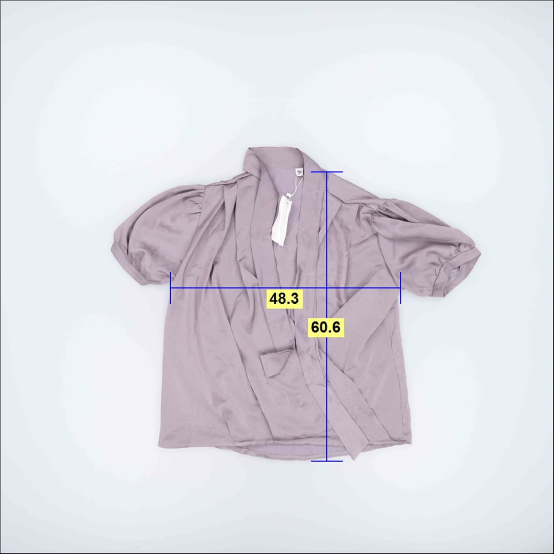 실측확인 빈티지 여성 블라우스 0608H 상품이미지4