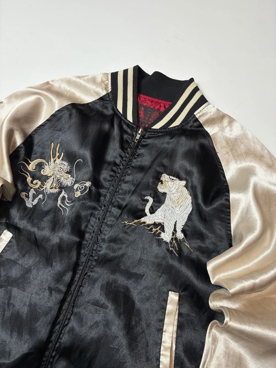 일심여경 재팬 드래곤 자수 스카쟌 자켓 PN8969 상품이미지4