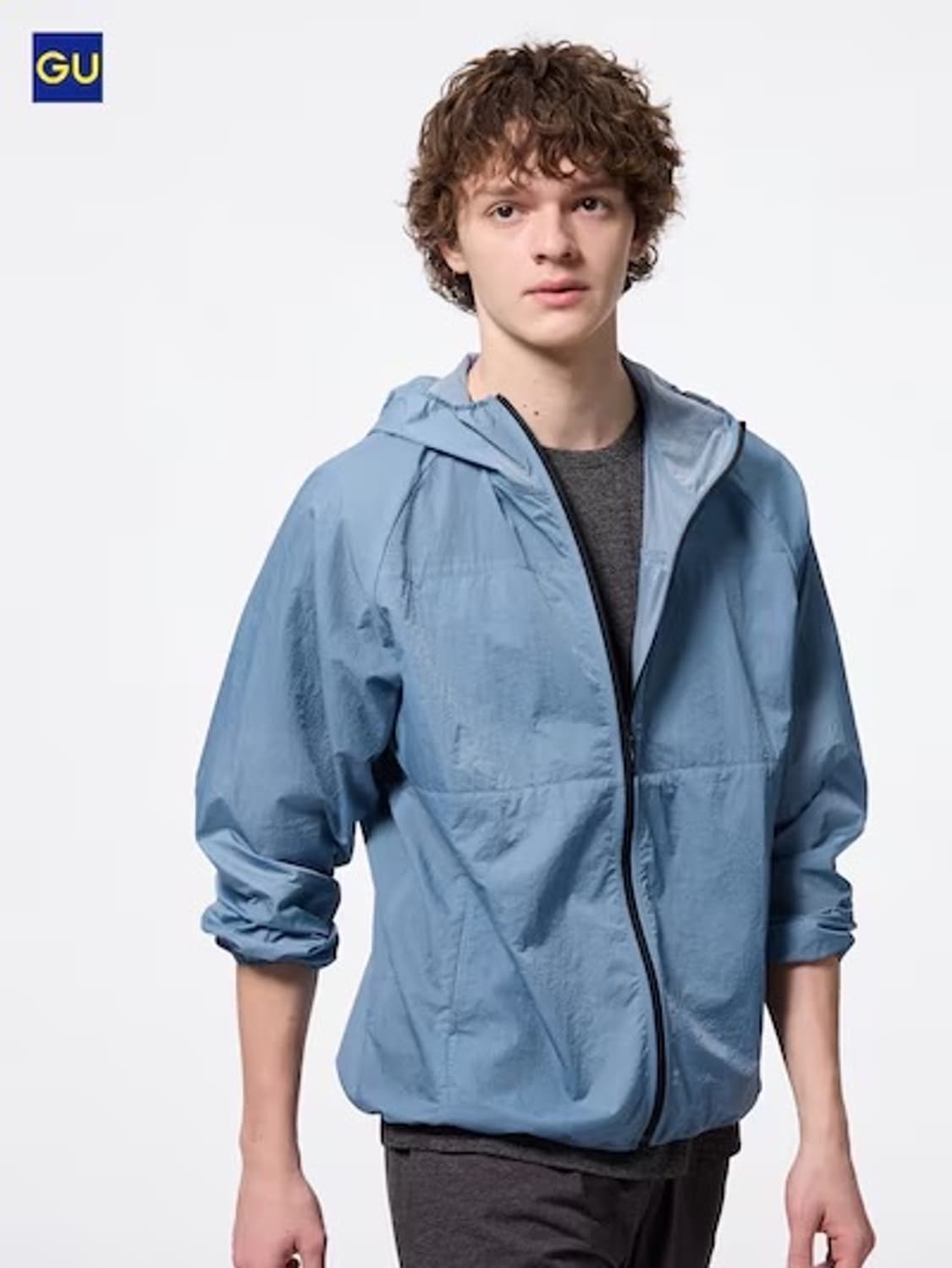 [L] GU포켓터블 라이트 나일론 재킷 바람막이 상품이미지1
