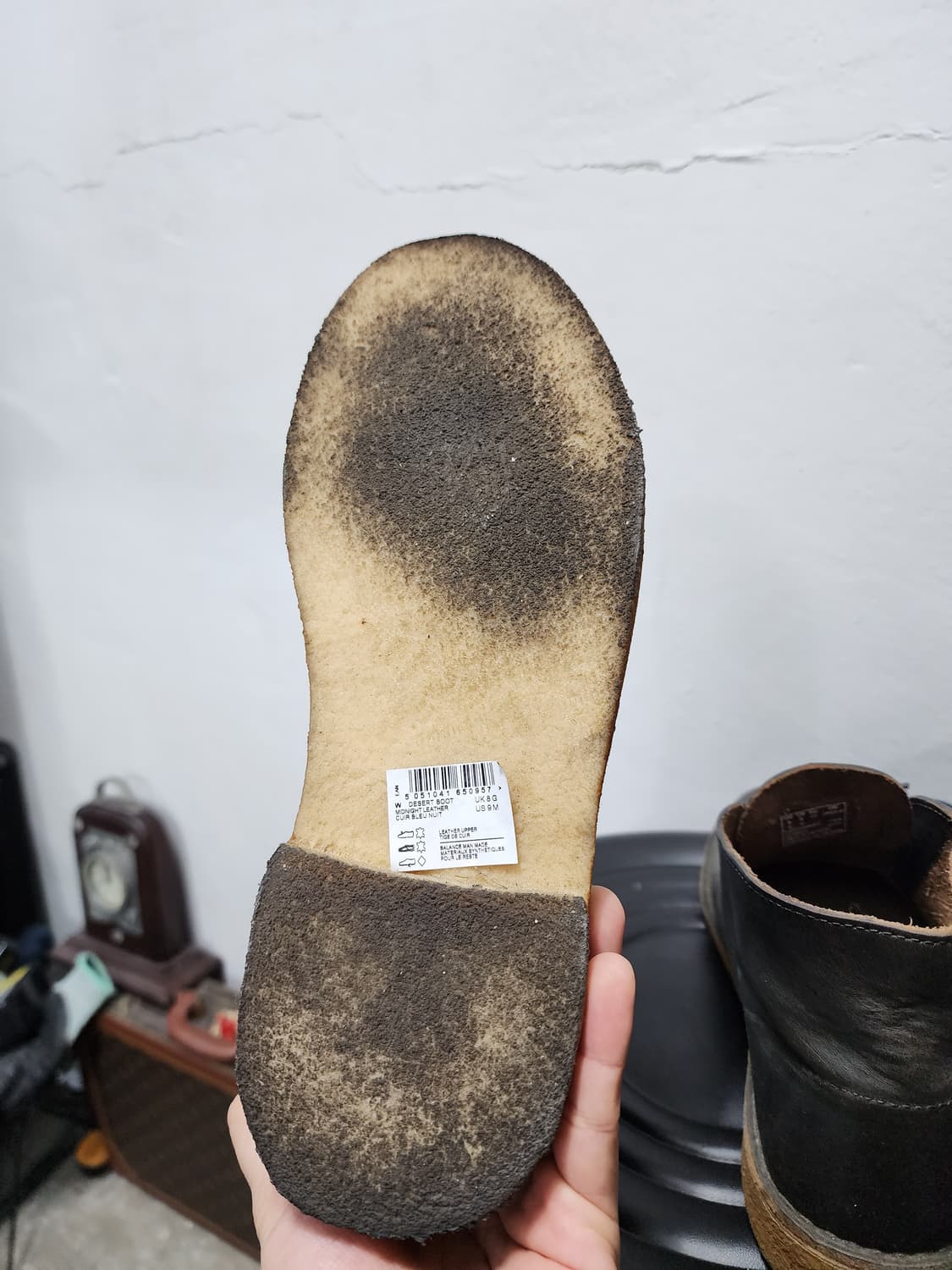 클락스 x 호원 말가죽 데저트 부츠 상품이미지5