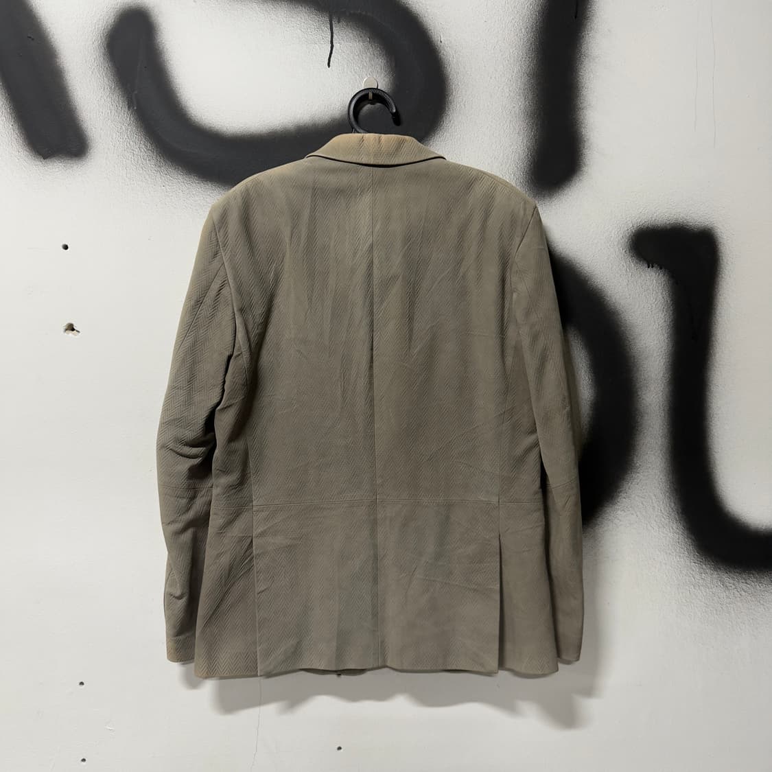 Hugo Boss 휴고보스 이탈리안 카프 누벅 리얼 레더 블레이저 자켓 상품이미지2