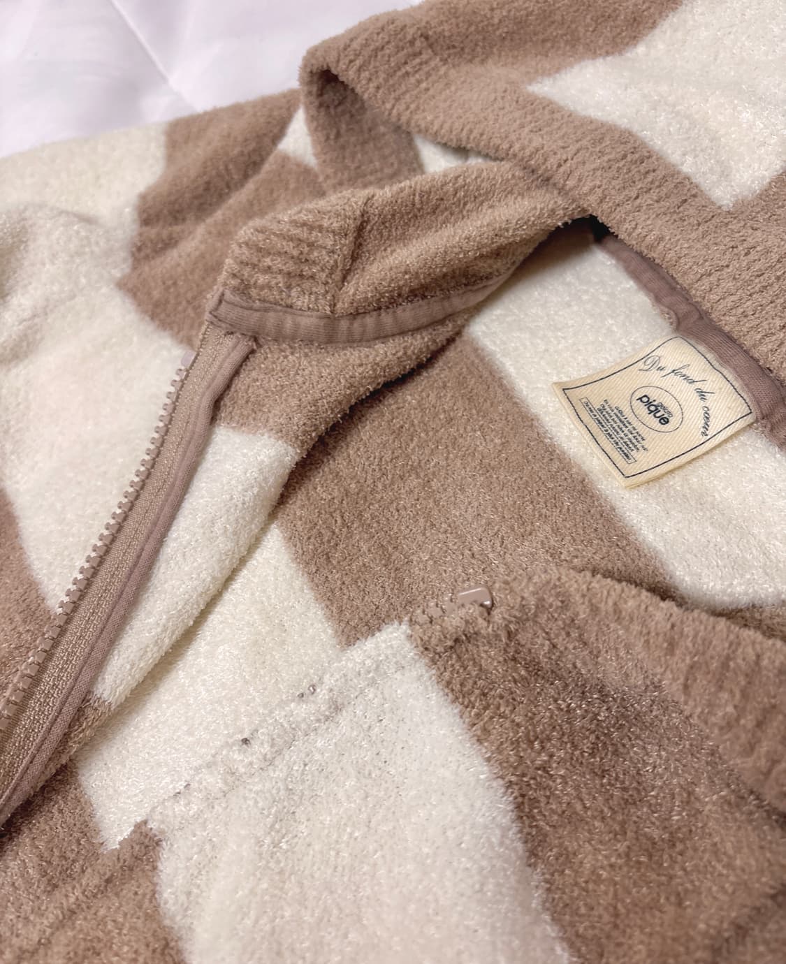 젤라또피케 브라운 후드집업 일본 빈티지 라떼갸루 히메갸루 달천깔 상품이미지3