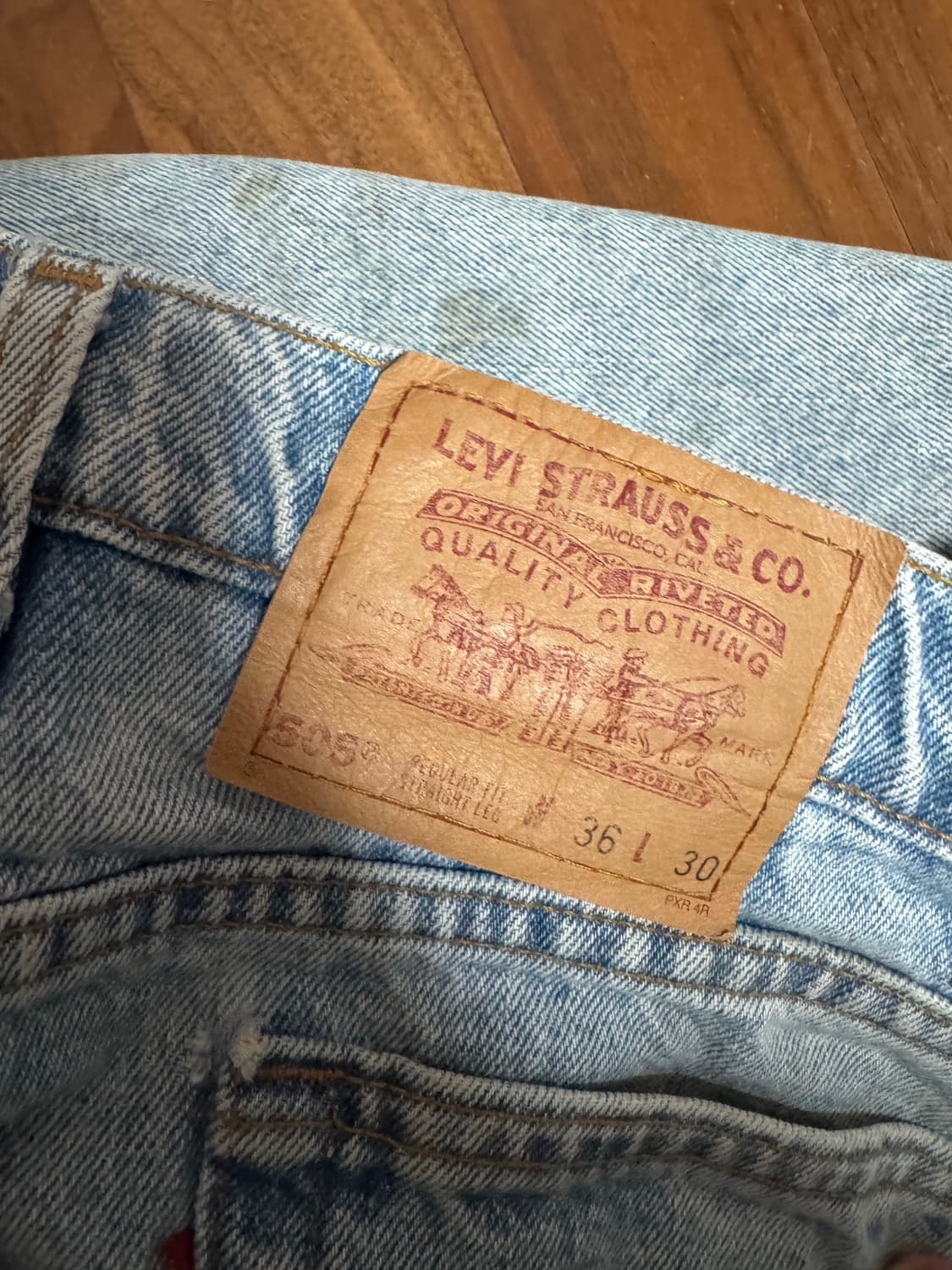 90s 505 리바이스 청바지 상품이미지5