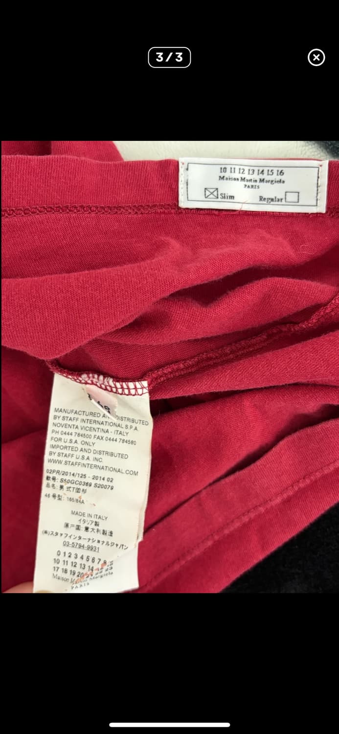 마틴 마르지엘라 반팔 티셔츠 상품이미지3