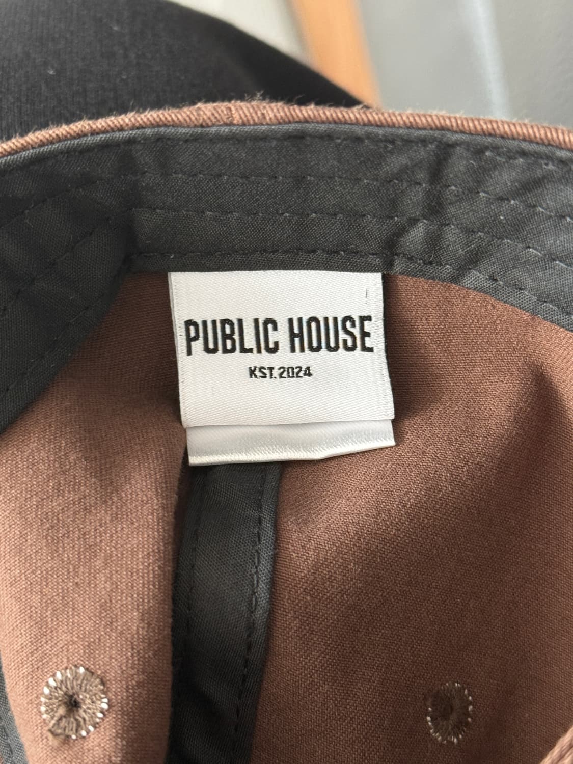 퍼블릭하우스 PH 볼캡 브라운 상품이미지3