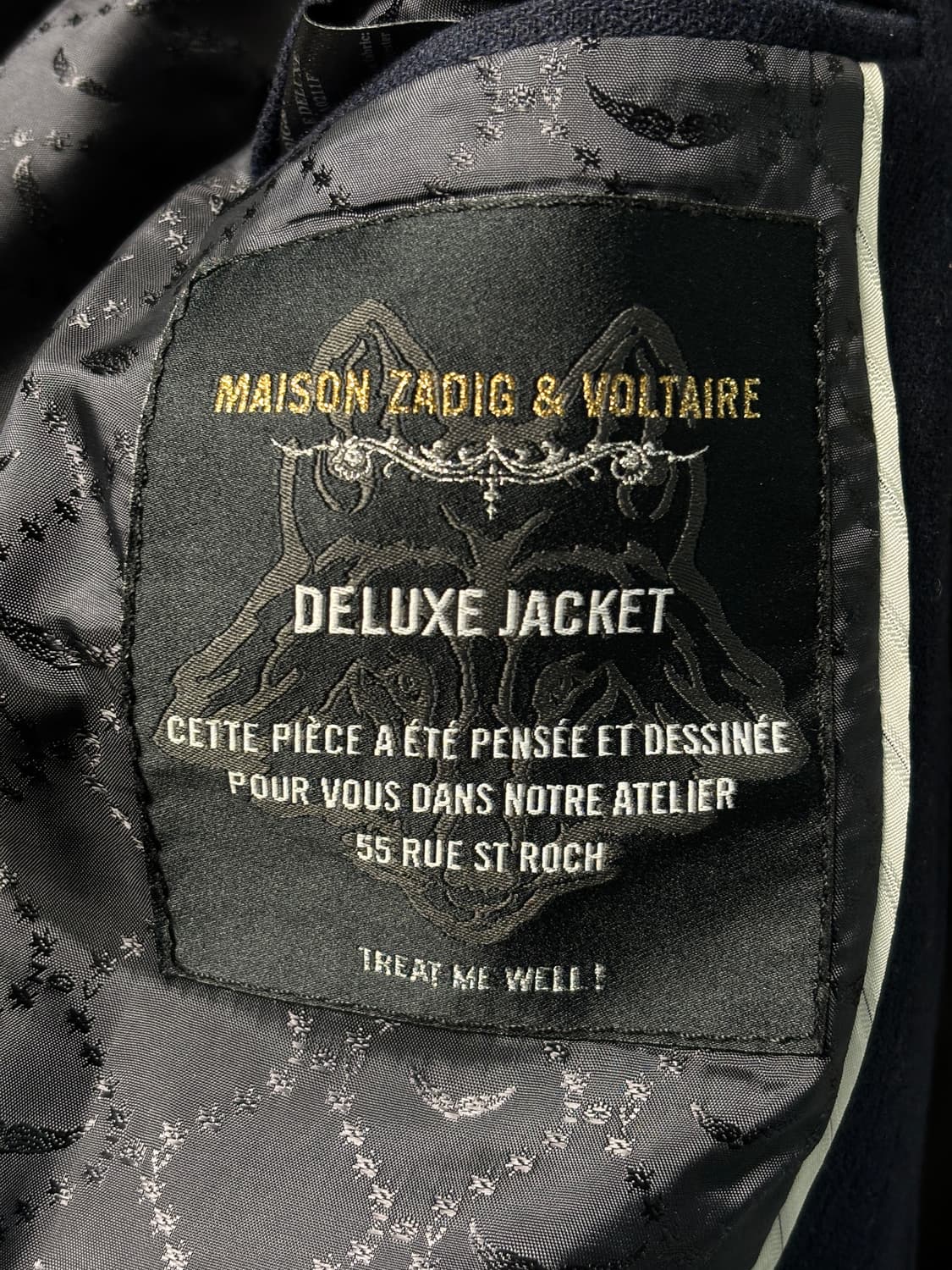 쟈딕앤볼테르 나폴레옹 칼라리스 자켓 상품이미지9