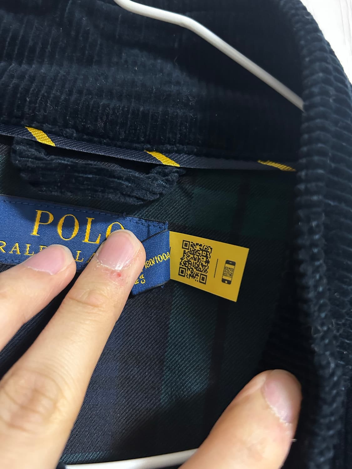 폴로 코듀로이 바라쿠다 바라쿠타 자켓 네이비 L (공홈판) 상품이미지3