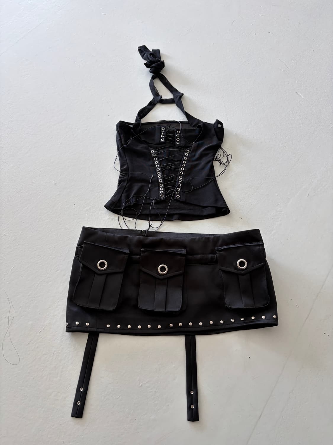 bupbes 코르셋 탑, 스커트 (개별 구매 가능) 상품이미지1