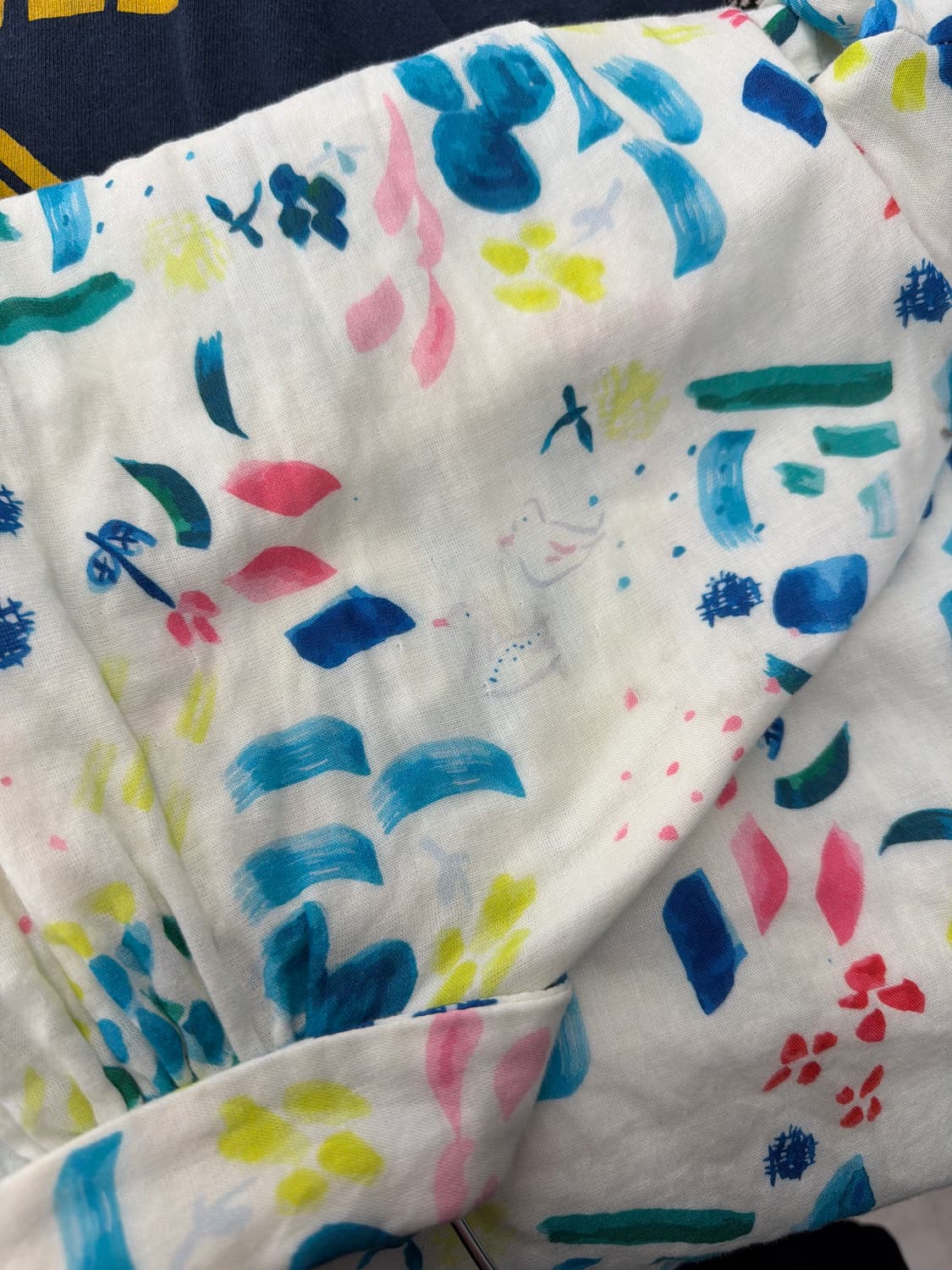 일본빈티지 모리 수채화 아방셔츠 상품이미지10