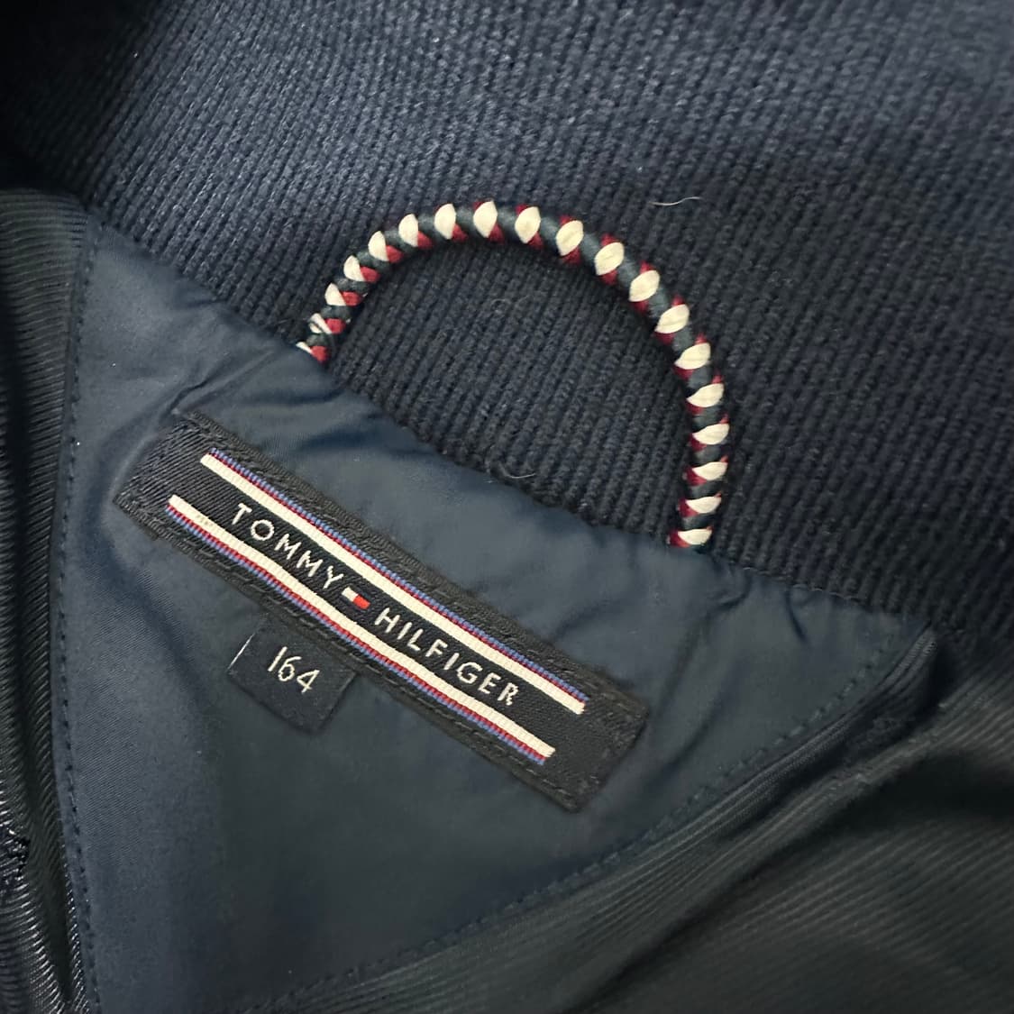 타미힐피거 여성 다운 롱패딩 네이비 신장 164 상품이미지6