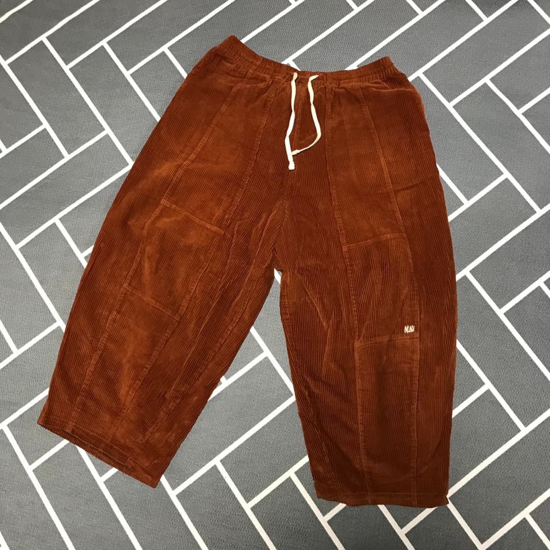 m.nii 엠니 코듀로이 벌룬팬츠 와이드팬츠 상품이미지2