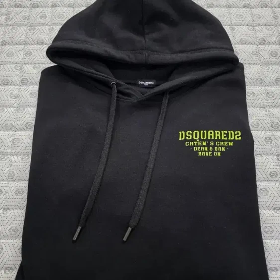 디스퀘어드2 블랙 후드티 105 상품이미지9