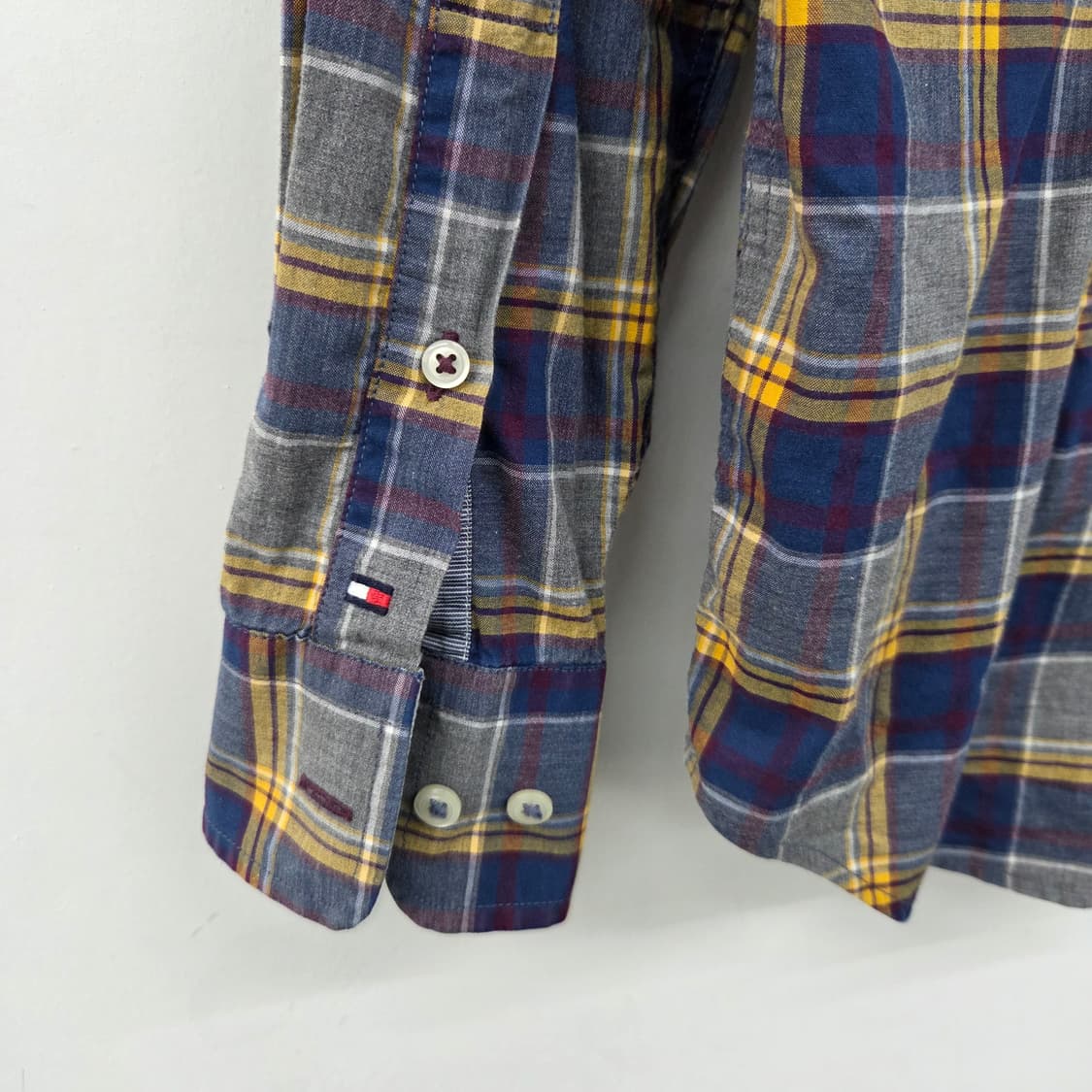 타미힐피거 체크 셔츠 남방 긴팔 남s 상품이미지8