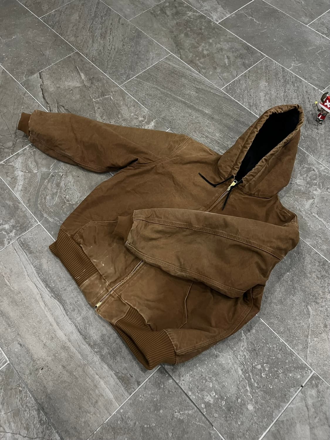 (L)칼하트 덕 액티브 후드자켓 J130 BRN 칼하트브라운 상품이미지8