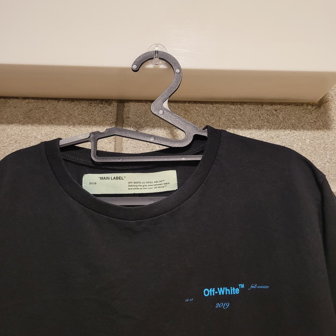 오프화이트 그라데이션 반팔 M 상품이미지3