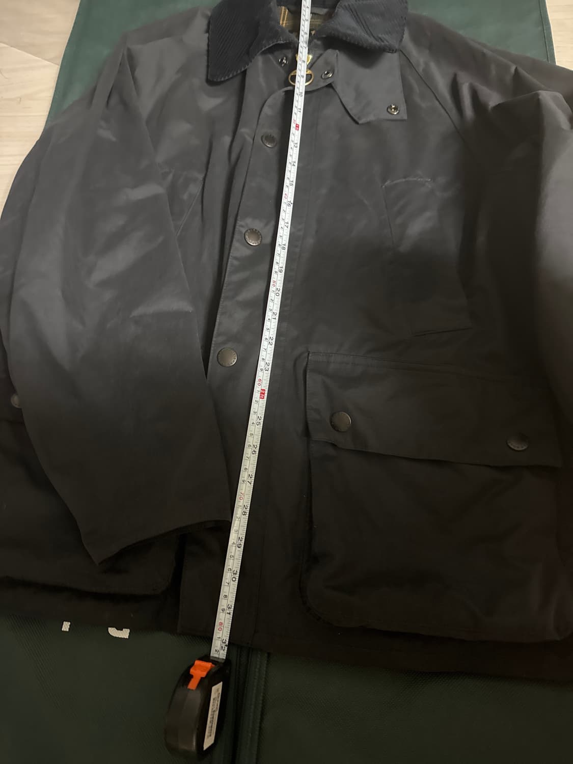 바버 OS Peached 비데일 논왁스 네이비 36 사이즈 상품이미지1